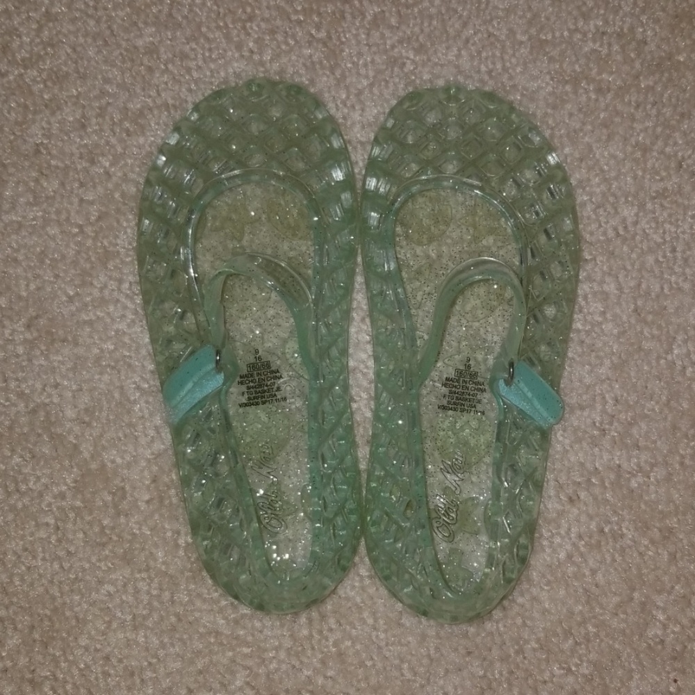 girls old navy jellies *worn once*